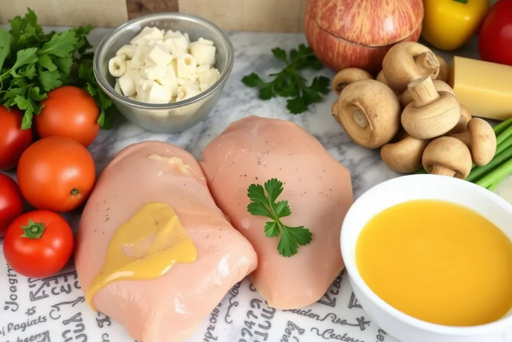 Ingredients for Alice Springs Chicken	
