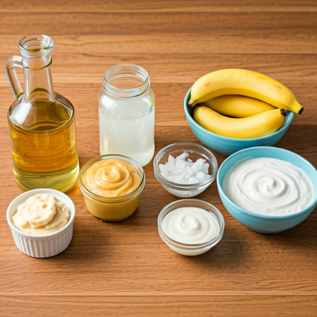 What is a substitute for butter in banana bread?