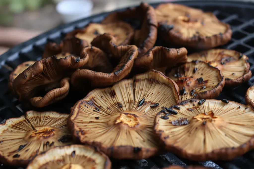 Grilled Lion's Mane mushroom recipe	