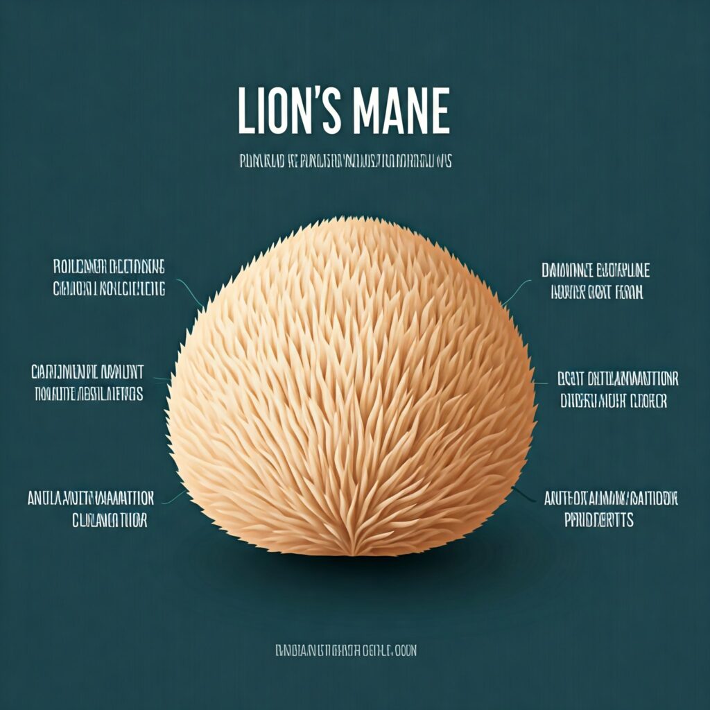 Health benefits of lion’s mane mushrooms	