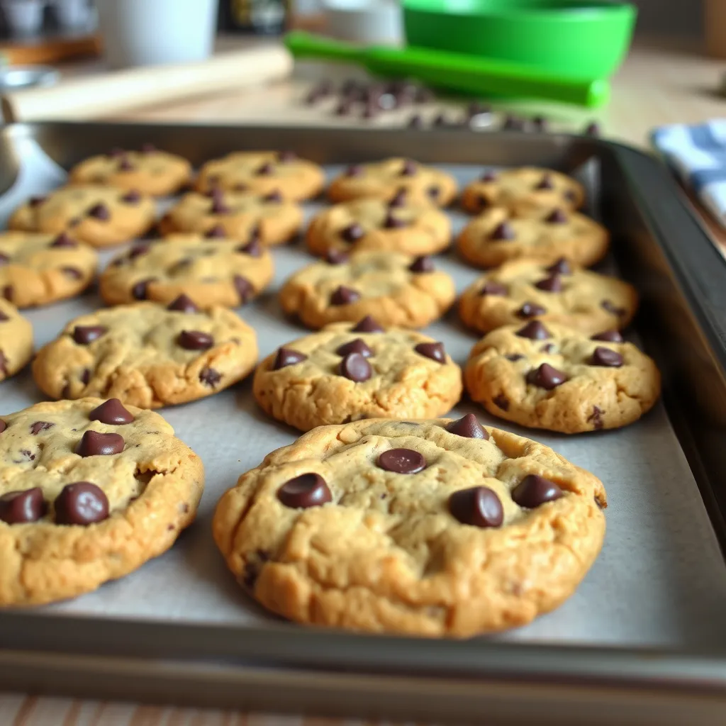 Why do my Nestle chocolate chip cookies go flat