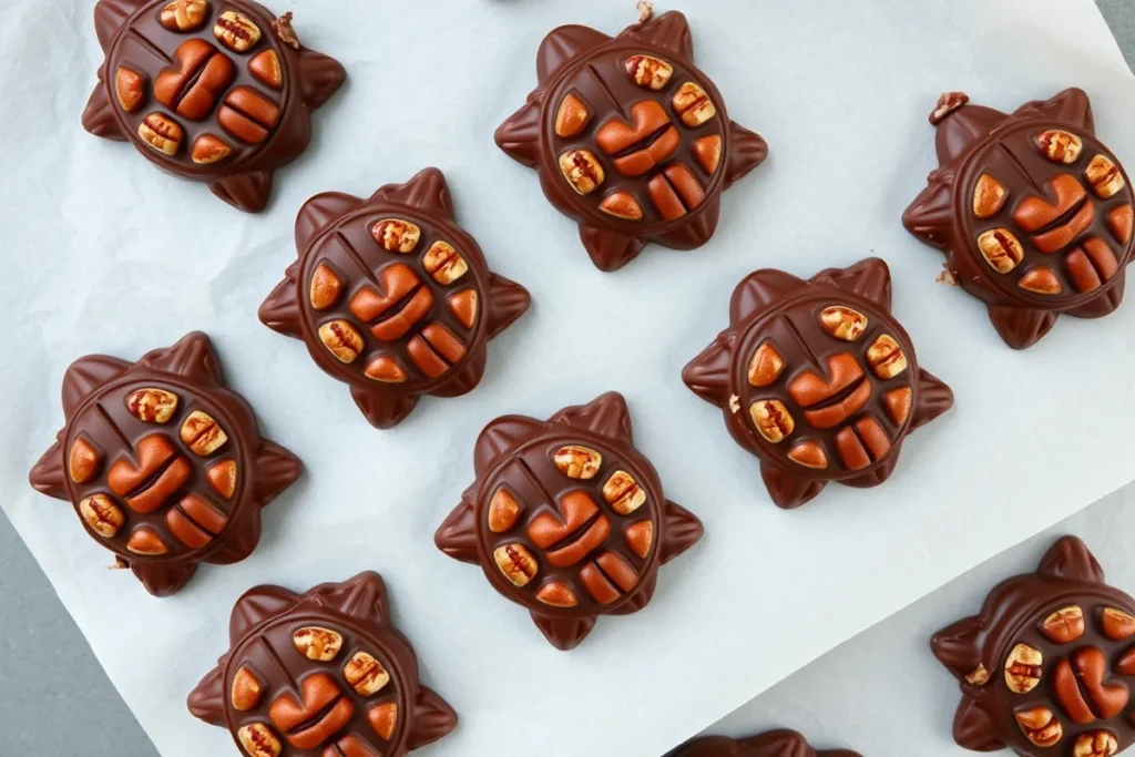 What are chocolate turtles	