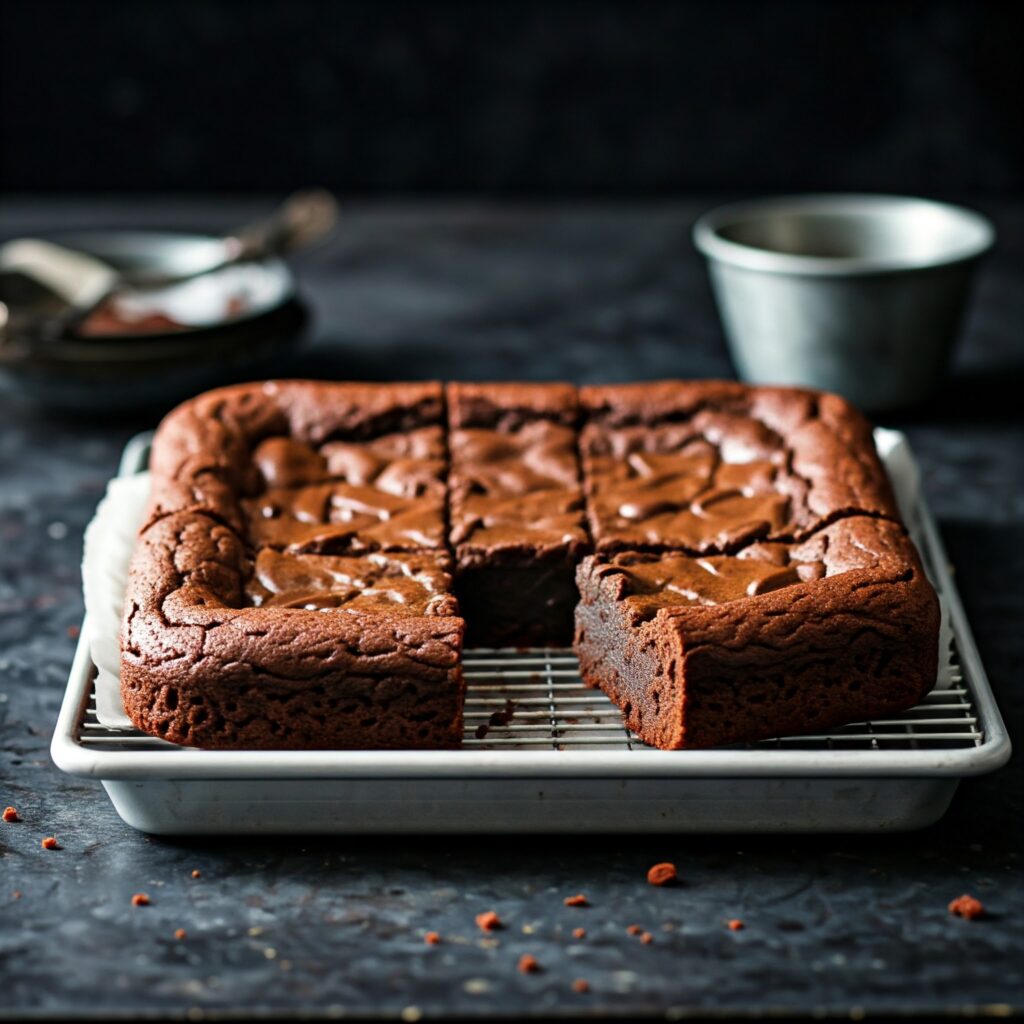 Perfectly baked slutty brownies
