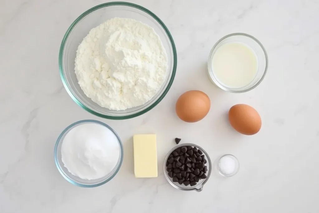 Brioche Ingredients on Counter	