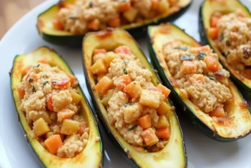 Stuffed calabacitas variation	