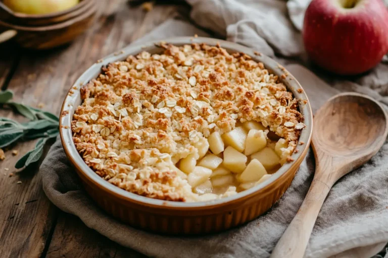 Soft apple crumble recipe for baby