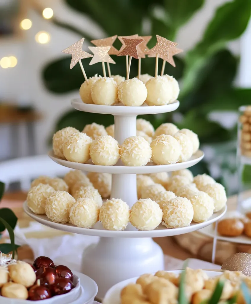 party cheesecake ball recipe idea	