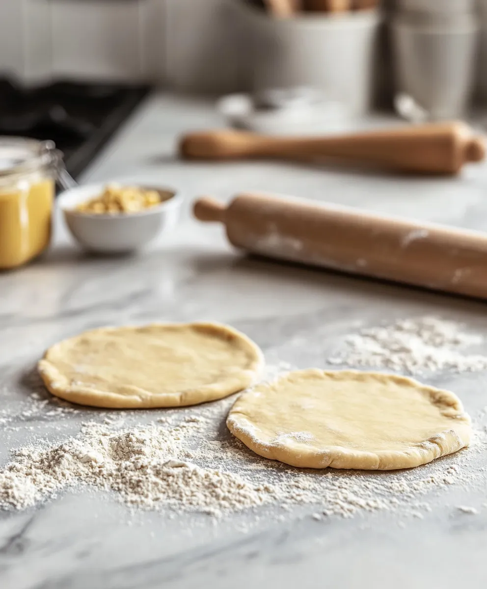 rolled calzone dough